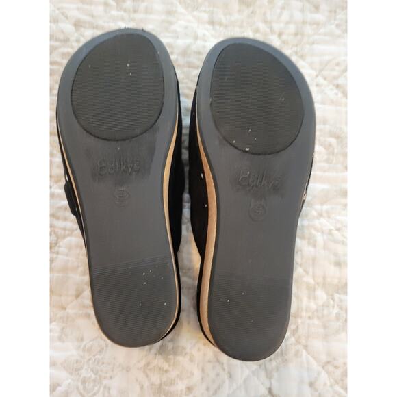 Corky's Black Size 9 Just Precious Slip On Wedge 2.5" Memory Foam Insoles EUC - Picture 9 of 9